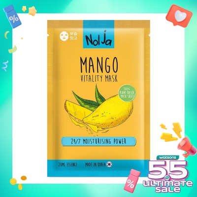 NOLJA BY WATSONS Nolja Mango Vitality Mask 1'S