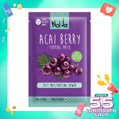 NOLJA BY WATSONS Nolja Acai Berry Firming Mask 1'S