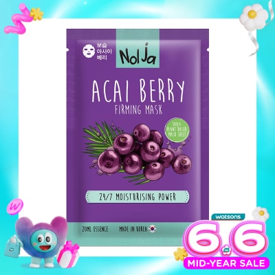 NOLJA BY WATSONS - Nolja Acai Berry Firming Mask 1'S