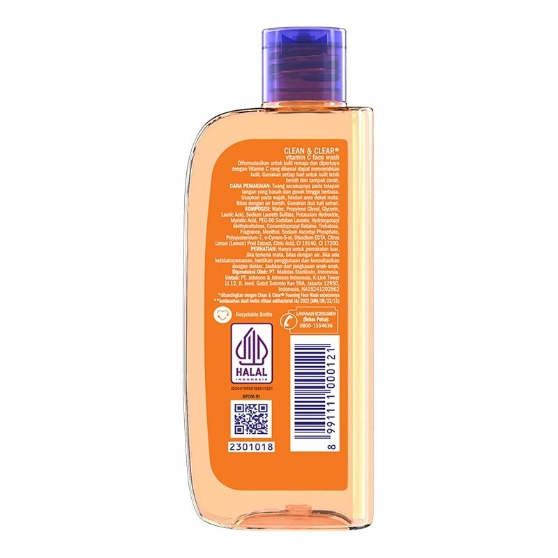 C&C Foaming Face Wash Vitamin C 100ml