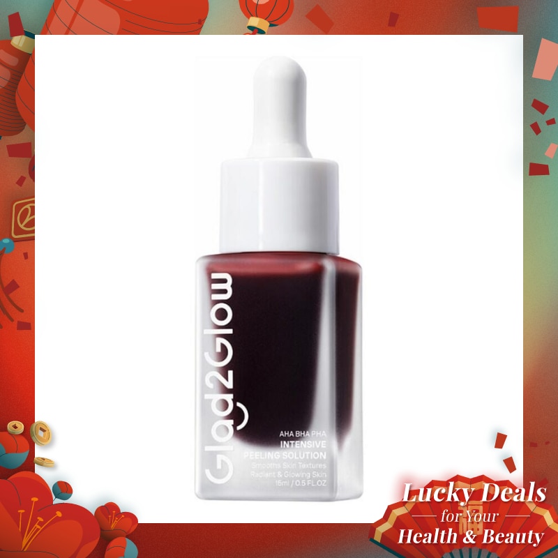 Glad2Glow AHA BHA PHA Intensive Peeling Solution 15ml