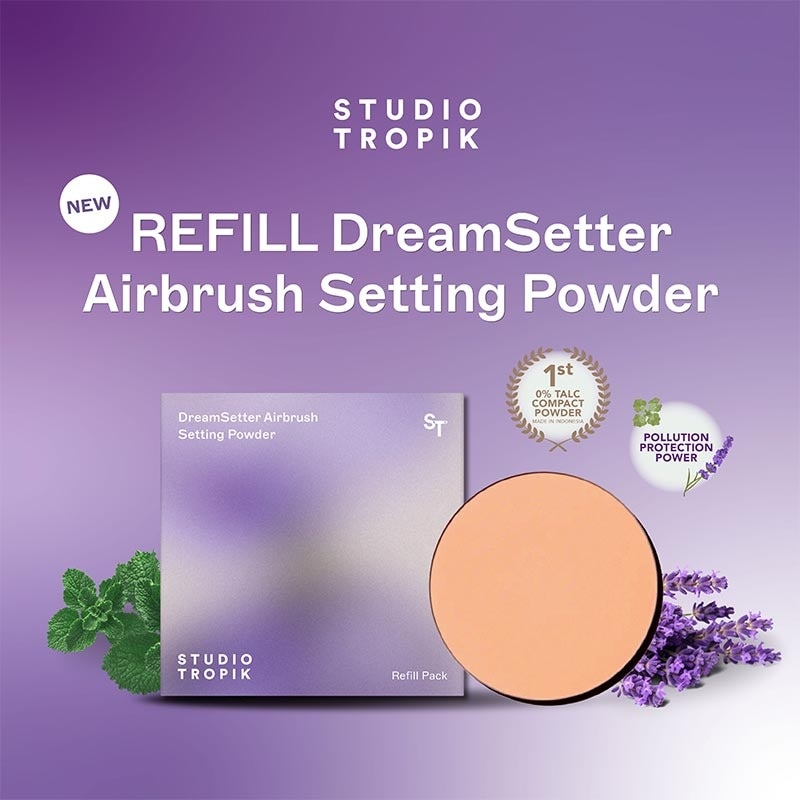 Studio Tropik Refill DreamSetter Airbrush Setting Powder Translucent 9g