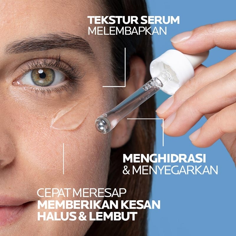 La Roche Posay Hyalu B5 Anti-Aging Serum - Serum Hyaluronic Acid Kulit Sensitif/ Kering/ Kerutan 50ml