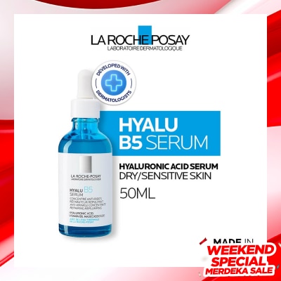 LA ROCHE POSAY La Roche Posay Hyalu B5 Anti-Aging Serum - Serum Hyaluronic Acid Kulit Sensitif/ Kering/ Kerutan 50ml