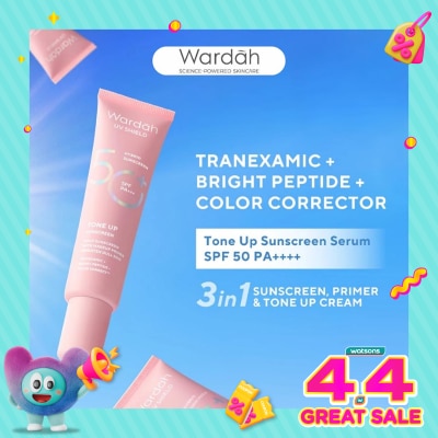 WARDAH - Wardah UV Shield Tone Up Sunscreen SPF 50+ PA+++ 30ml
