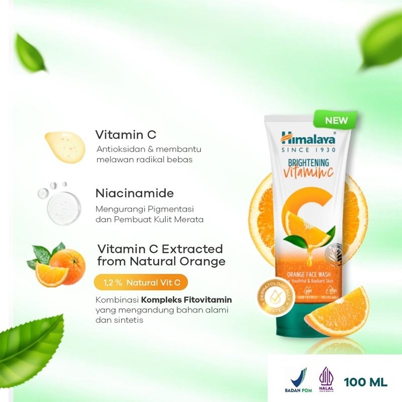 Brightening Vitamin C Orange Face Wash 100ml