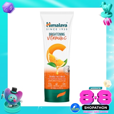 HIMALAYA - Brightening Vitamin C Orange Face Wash 100ml image