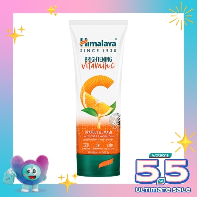 HIMALAYA - Brightening Vitamin C Orange Face Wash 100ml