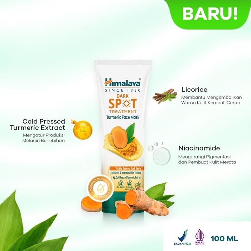 Dark Spot Treatment Turmeric Face Mask 100ml