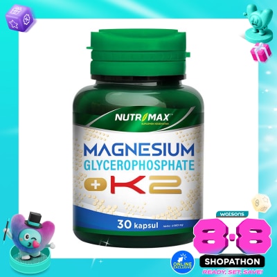 NUTRIMAX - Nutrimax Magnesium Glycerophosphate + K2 30'S image