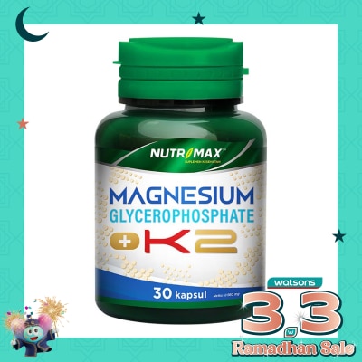 NUTRIMAX Nutrimax Magnesium Glycerophosphate + K2 30'S
