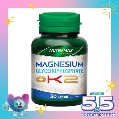 NUTRIMAX - Nutrimax Magnesium Glycerophosphate + K2 30'S