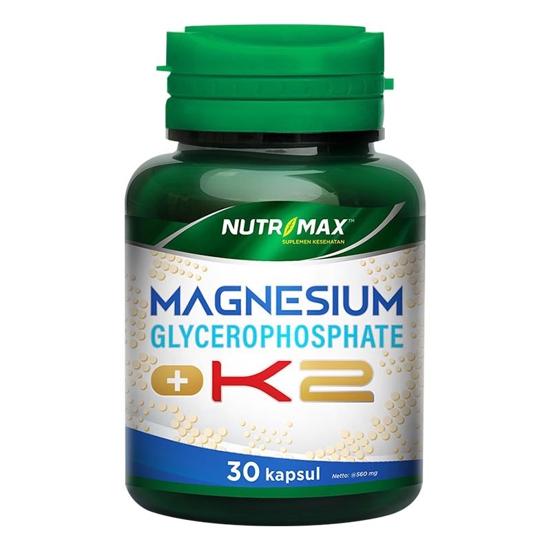 Nutrimax Magnesium Glycerophosphate + K2 30'S