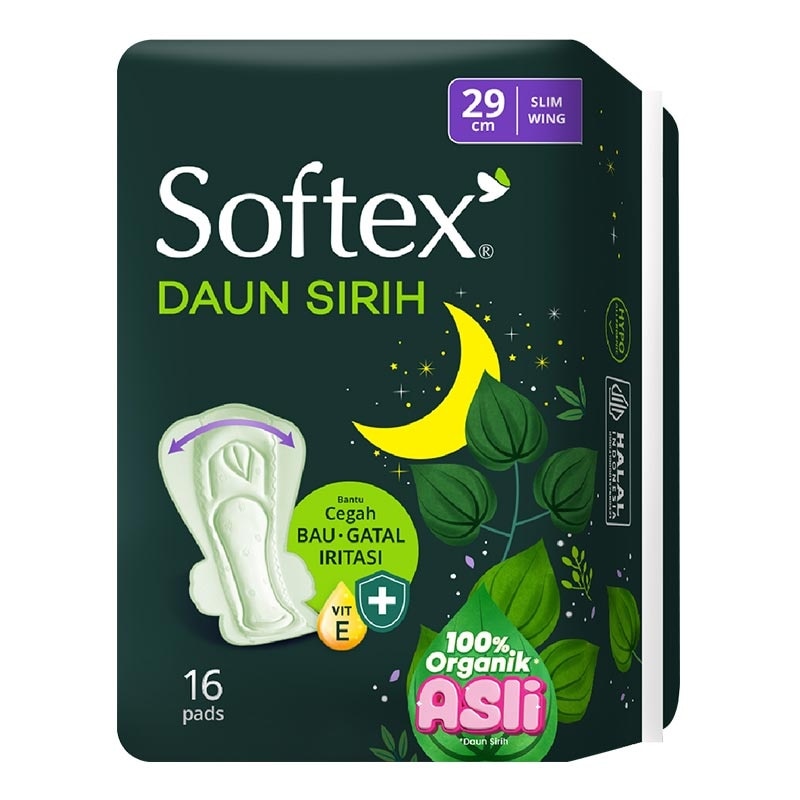 Softex Daun Sirih 29Cm 16'S