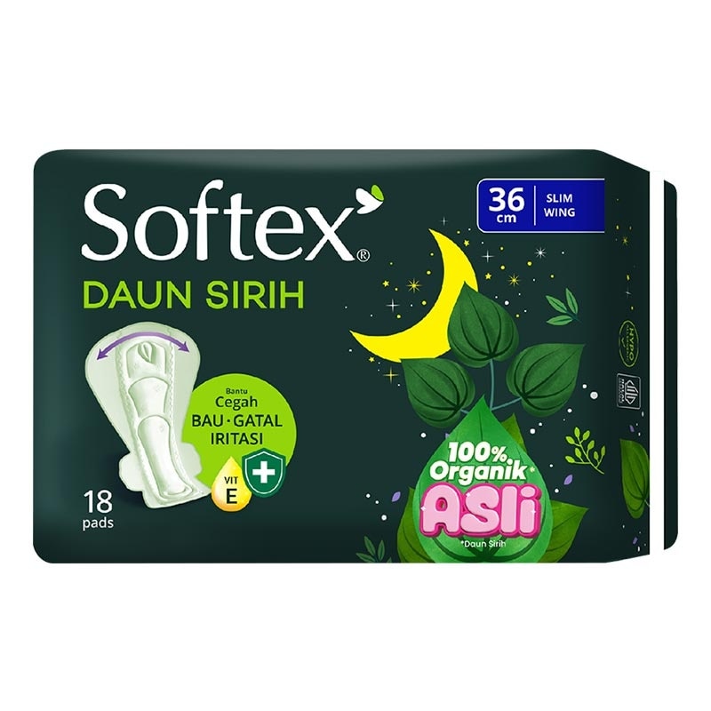 Softex Daun Sirih 36Cm 18'S