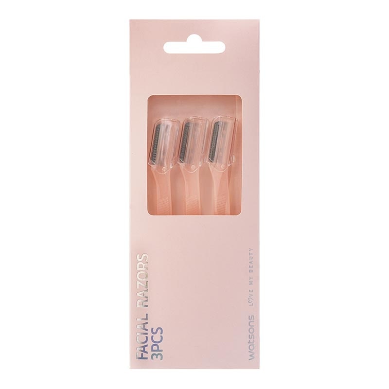 Watsons Facial Razors 3'S