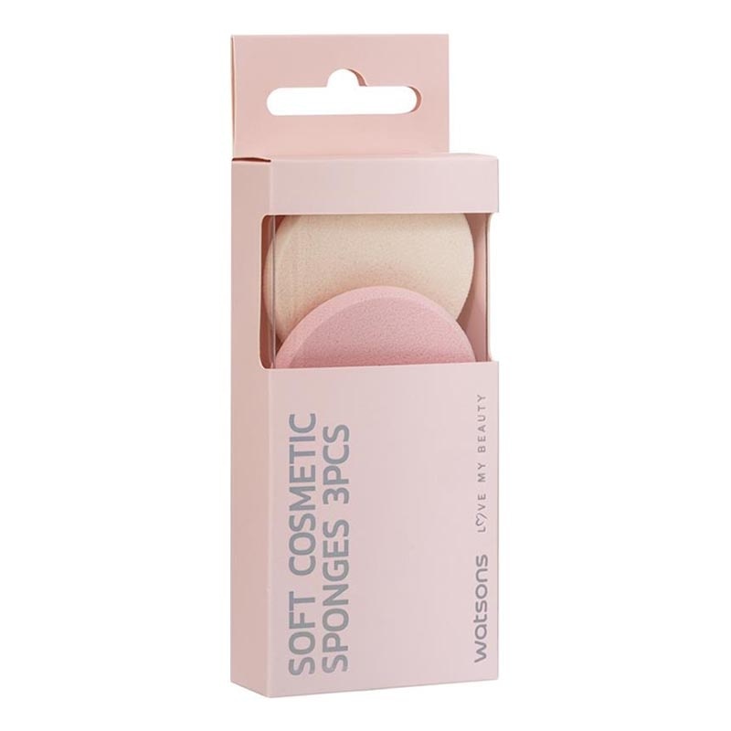 Watsons Soft Cosmetic Sponges 3'S