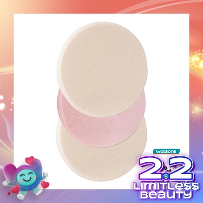 WATSONS Watsons Soft Cosmetic Sponges 3'S