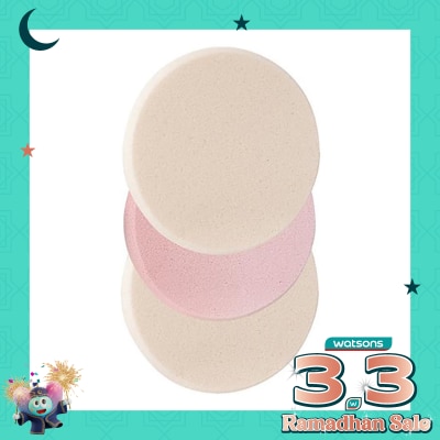 WATSONS Watsons Soft Cosmetic Sponges 3'S