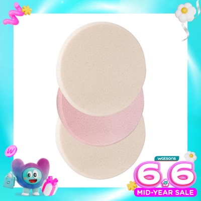 WATSONS - Watsons Soft Cosmetic Sponges 3'S