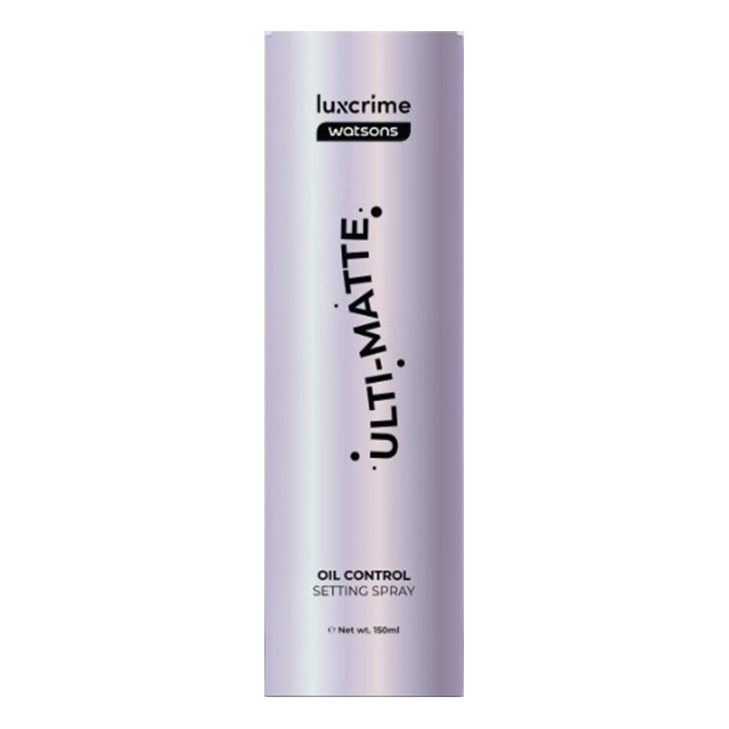 Luxcrime X Watsons Ulti Matte Oil Control Setting Spray 150ml