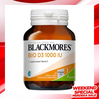 BLACKMORES Blackmores Bio D3 1000IU 60'S