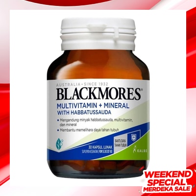 BLACKMORES Blackmores Multivitamin + Minerals Habbatussauda 30'S