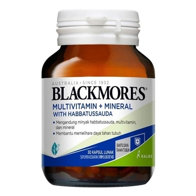 BLACKMORES Blackmores Multivitamin + Minerals Habbatussauda 30'S