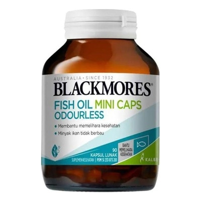 BLACKMORES Blackmores Fish Oil Mini Caps Odourless 90'S