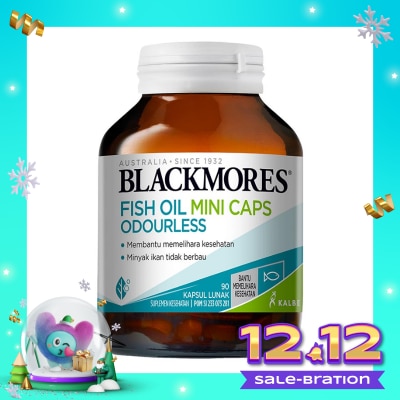 BLACKMORES Fish Oil Mini Caps Odourless Tablet 90'S