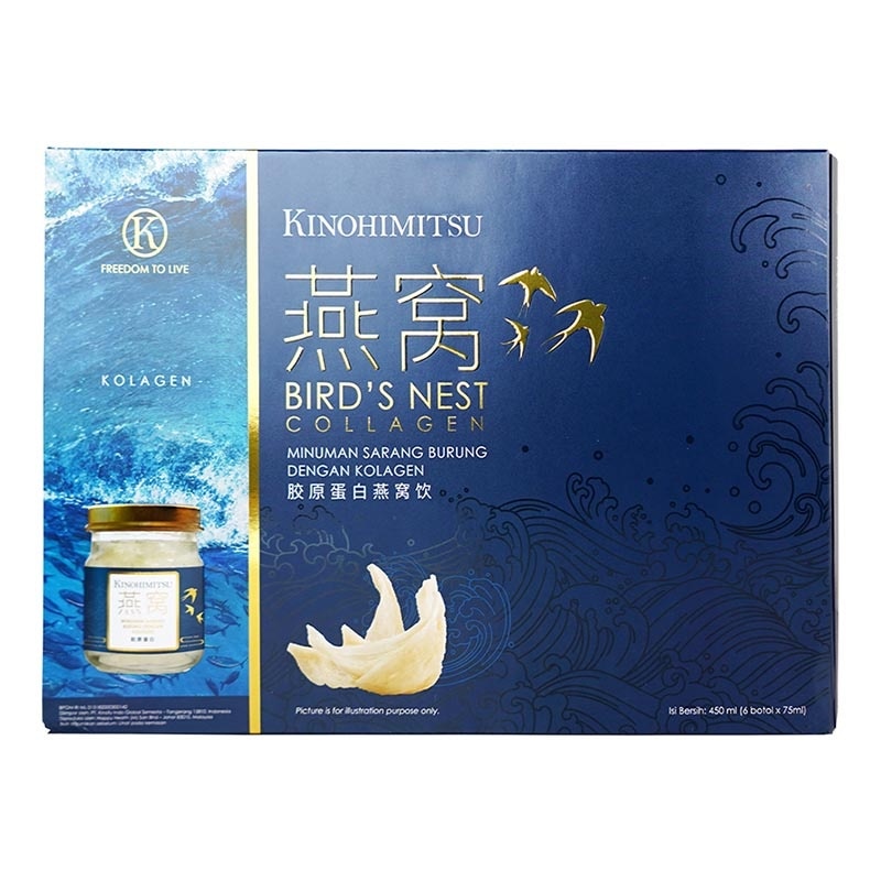 Bird's Nest Collagen 6'S @75ml