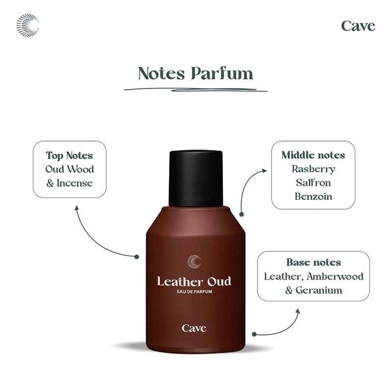 Cave Eau de Parfum Leather Oud 50ml