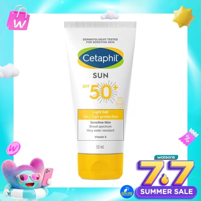 CETAPHIL - Cetaphil Sun SPF50+ Light Gel 50ml