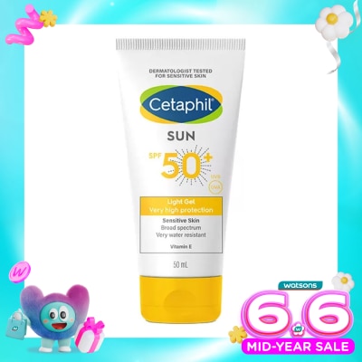 CETAPHIL - Cetaphil Sun SPF50+ Light Gel 50ml