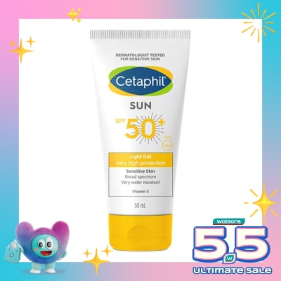 CETAPHIL - Cetaphil Sun SPF50+ Light Gel 50ml