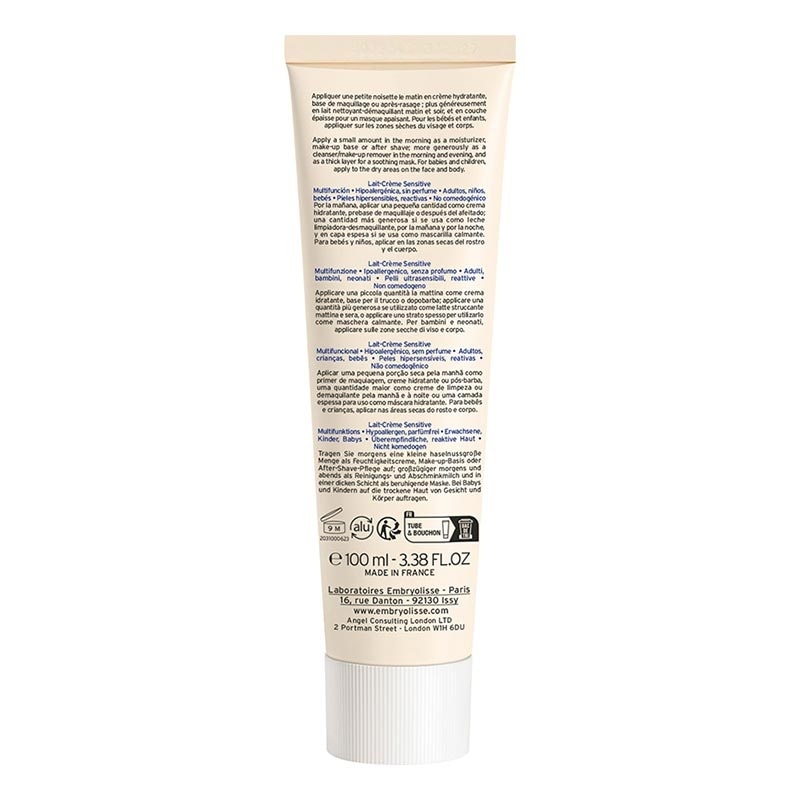 Embryolisse Lait - Crème Sensitive 100ml