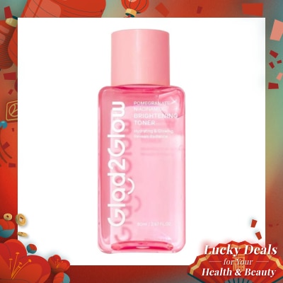 GLAD2GLOW Glad2Glow Pomegranate Niacinamide Brightening Toner 80ml