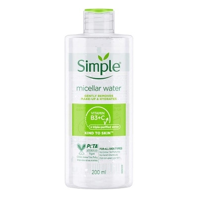 SIMPLE Simple Kind To Skin Micellar Cleansing Water 200ml