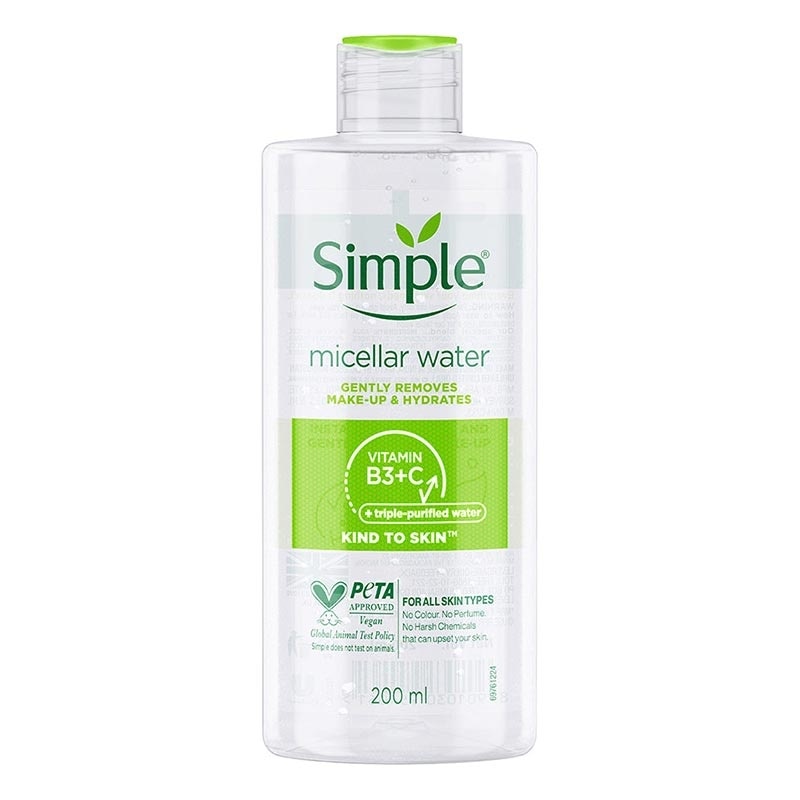 Simple Kind To Skin Micellar Cleansing Water 200ml