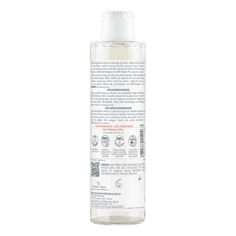 Eau Thermale Avène Make Up Removing Micellar Water 200ml