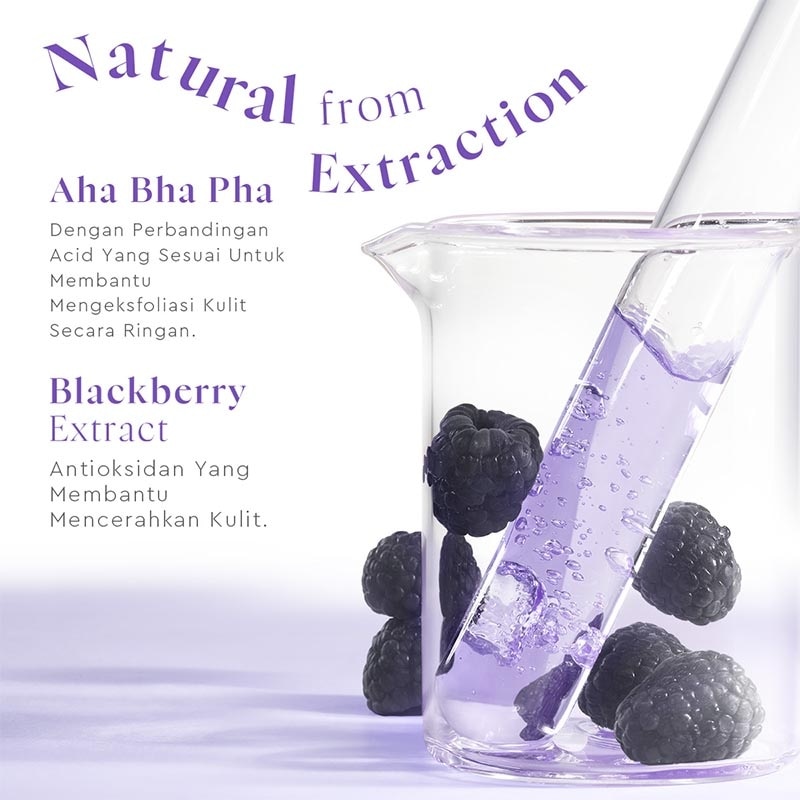 Blackberry AHA BHA PHA Exfoliating Toner 80ml