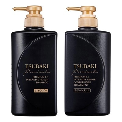 TSUBAKI Tsubaki Premium Ex Intensive Repair Bundle 490ml (Shampoo & Conditioner)