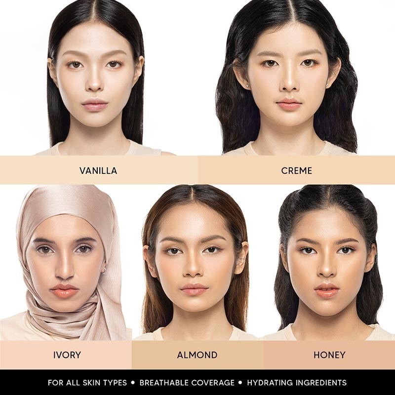 Soulyu Perfect UV Serum Foundation Satin Vanilla 30ml