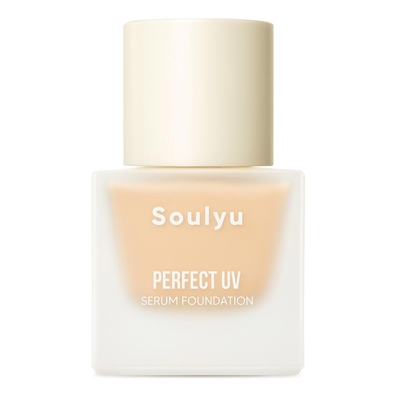 Soulyu Perfect UV Serum Foundation Satin - Almond 30ml