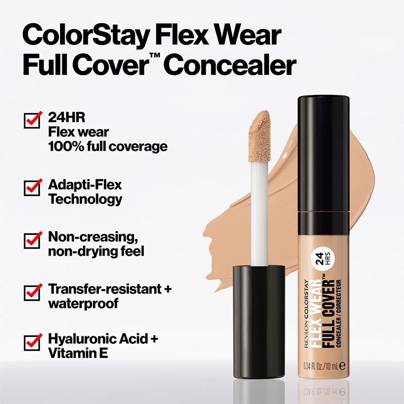 ColorStay Flex Wear Full Cover Concealer Light 10ml