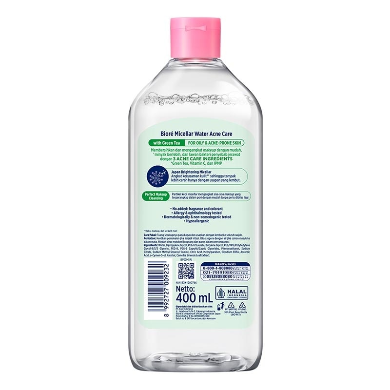 Biore Micellar Water Acne Care 400ml