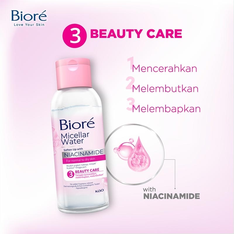 Biore Micellar Water Soften Up 90ml