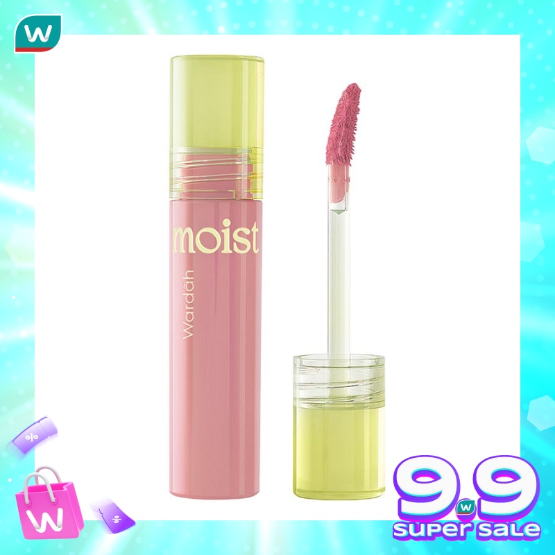 Wardah Moist Dew Tint 02 Pink Lemonade