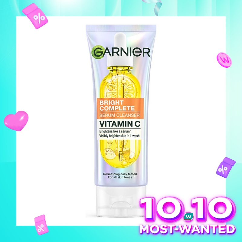 Garnier Bright Complete Vitamin C Serum Cleanser 100ml