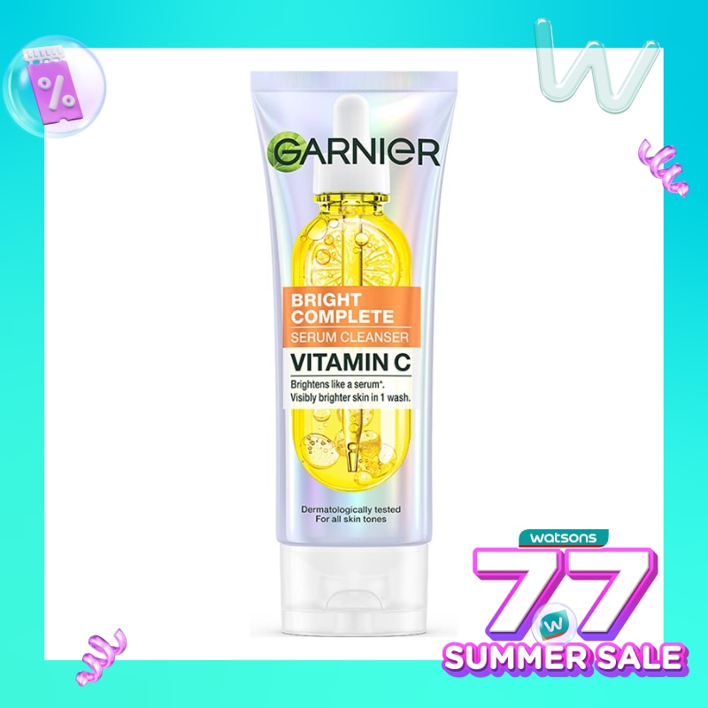 Garnier Bright Complete Vitamin C Serum Cleanser 100ml